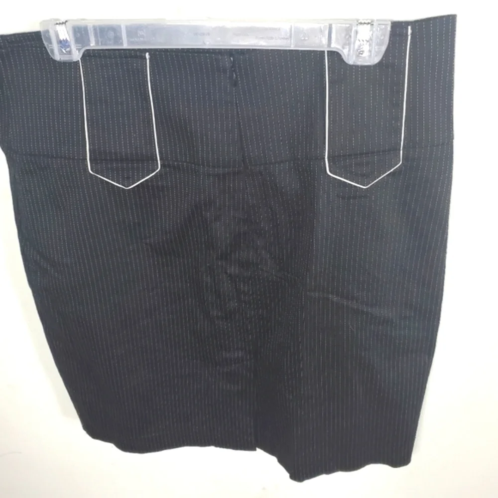 3/$15 RamPage Stripes Black and White Pencil Skirt Junior Size 13 Small